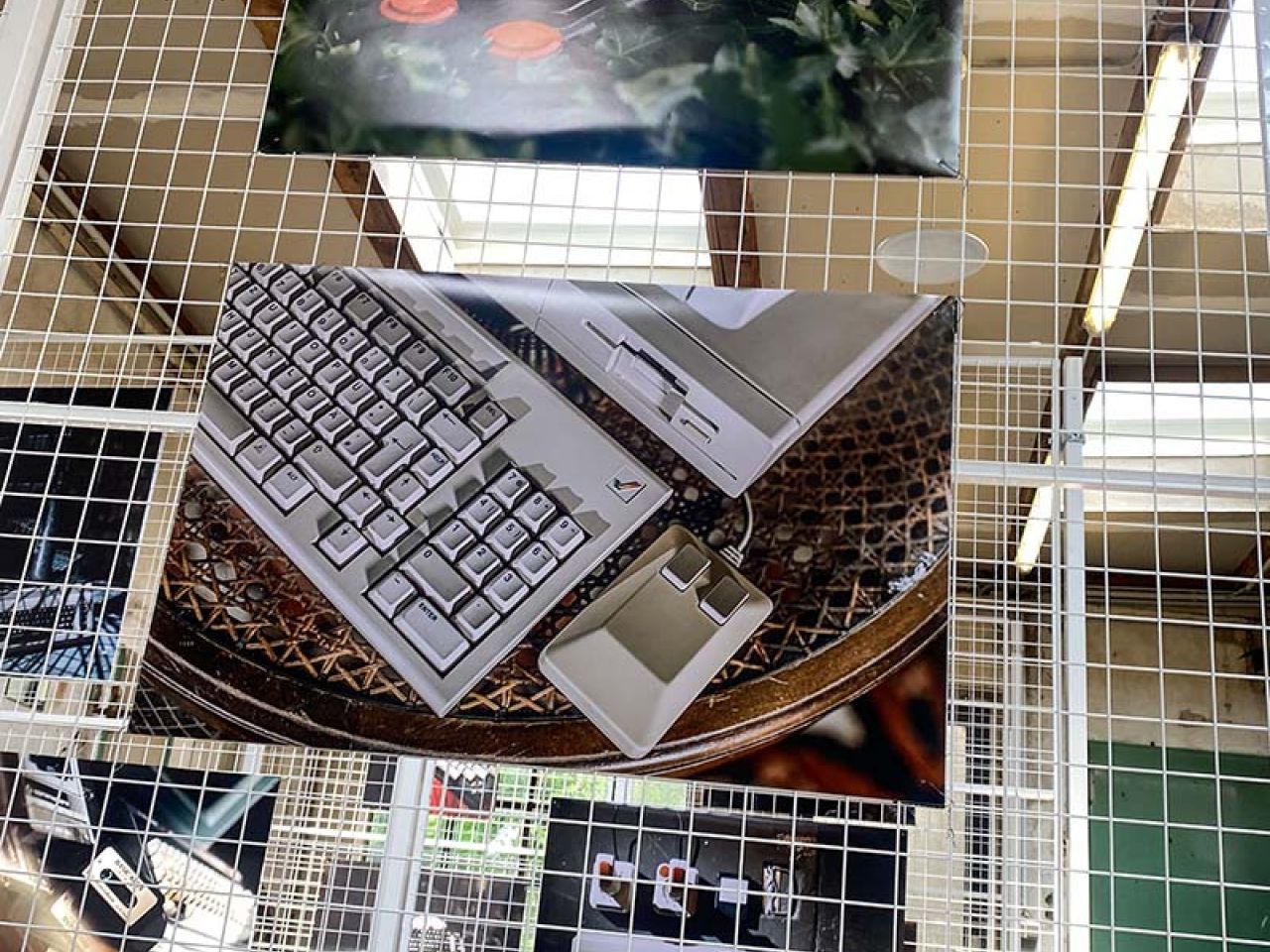 8-Bit Computer Fotokunst Ausstellung